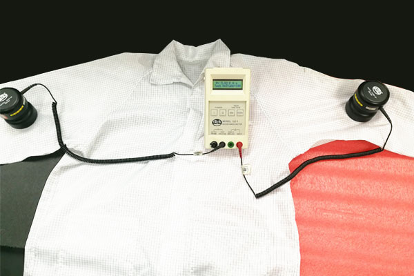 防靜電服點對點測試