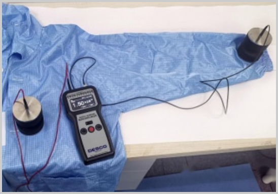 防靜電衣防靜電檢測