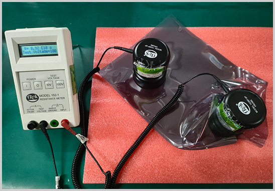 防靜電屏蔽袋防靜電檢測機(jī)構(gòu)